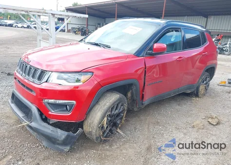 2020 Jeep Compass High Altitude 4X4 из США, поврежденный, VIN 3C4NJDCB0LT164203